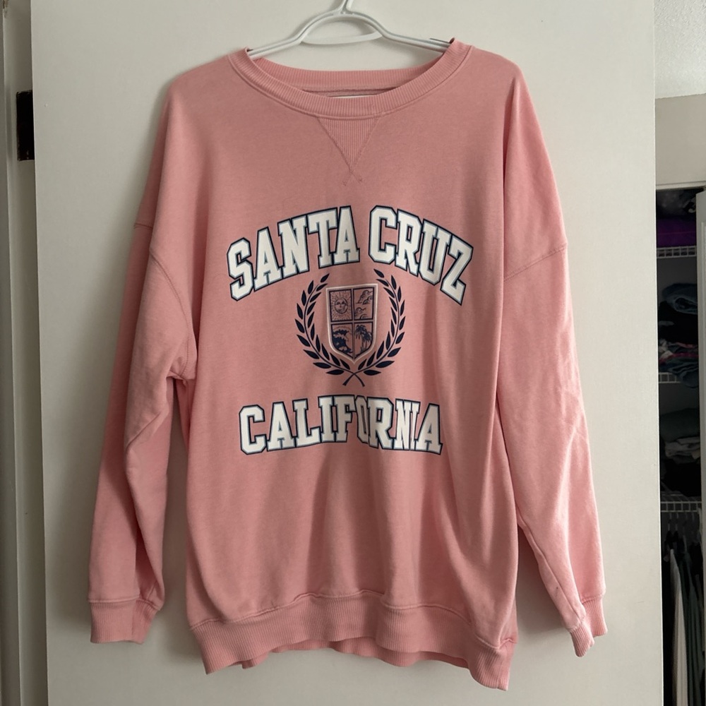 Aeropostale Pink Women's Crew Neck Sweater